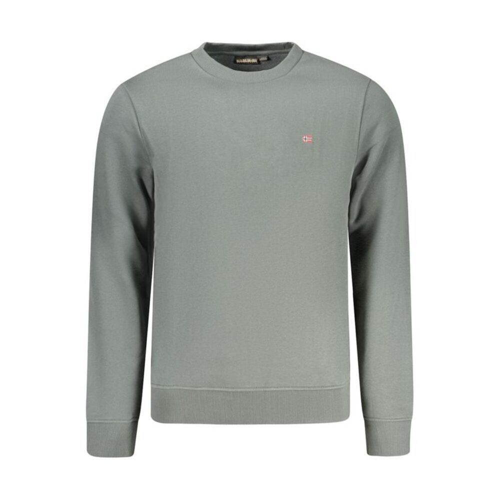Napapijri Green Cotton Men's Sweatshirt